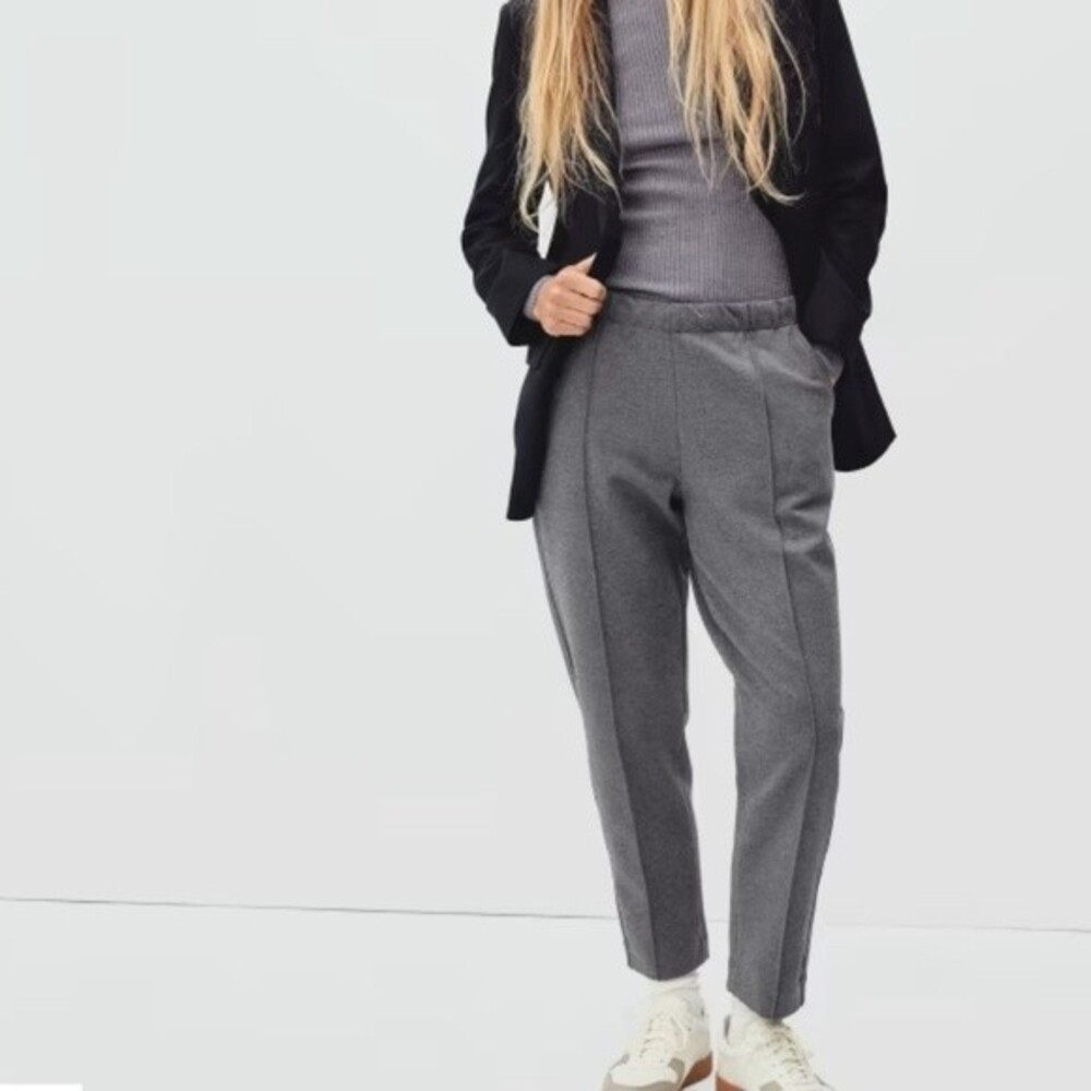 Everlane The Dream Pant in Heathered Charcoal new no tag size XS - Picture 2 of 16